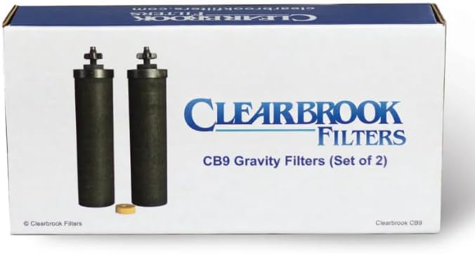 Authentic CB9 Clearbrook 9-Inch Gravity-Fed Water Filter Systems, Replacement - Image 2