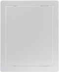 Vent Systems White ABS Plastic - Access Panel 8 x 10 Inch - Access Panel with Door for Drywall, Wall and Ceiling Electrical and Plumbing Service Wall Hole Cover - Exterior Dimensions 8.6x10.6 Inches