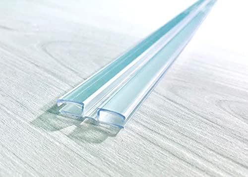 Clear PVC Hinge Piano Style for 3/16" Material, 36 Inch 1 Piece No Screw or by DistinctAndUnique