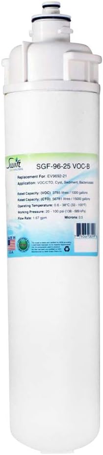 Swift Green Filters SGF-96-25 VOC-B Compatible Commercial Water Filter by SwiftGreenFilters