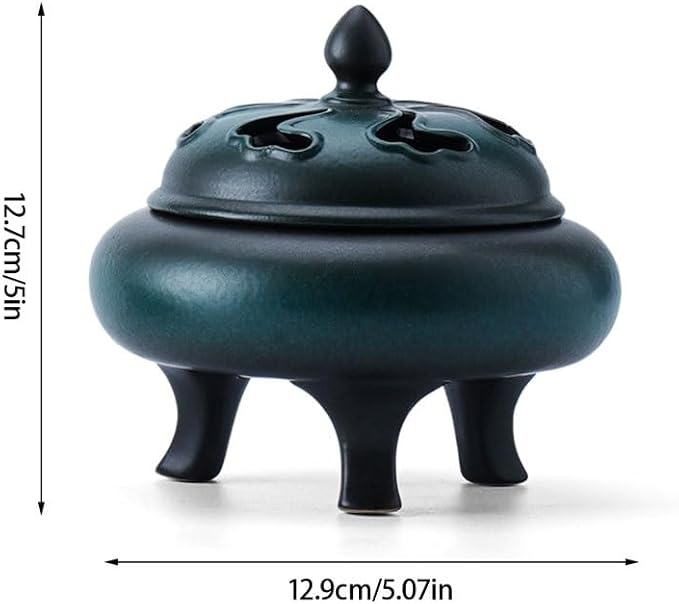 Incense Burner Ceramic Incense Burner Indoor Zen Point Incense Burner Retro - Image 2