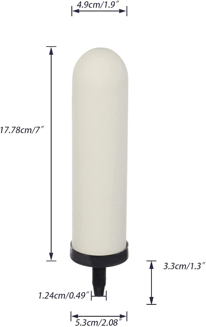 HUINING 4PCS 7-inch Replacement Ceramic Filter Candle - Image 2