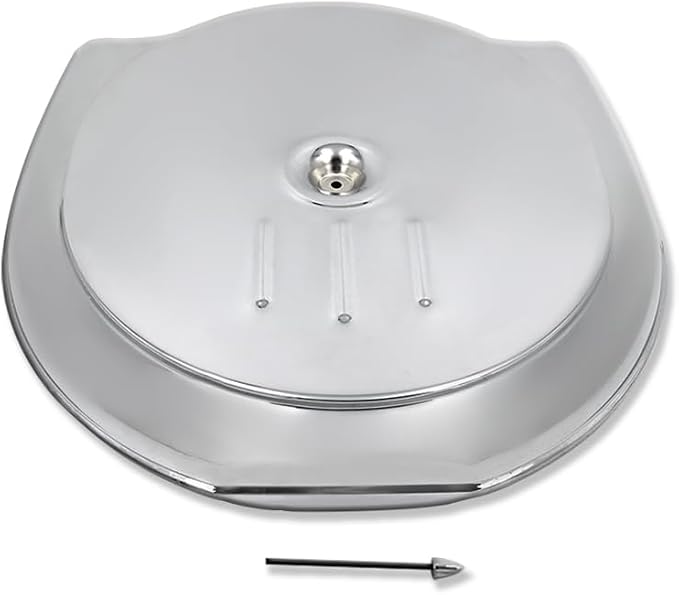 Chrome Retro Air Cleaner For Cadillac & Oldsmobile 1951-1956 Steel - Image 2