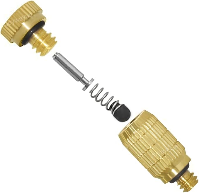 Joywayus 10/24 UNC Thread Brass Misting Nozzles Atomizing High Pressure Misting - Image 5