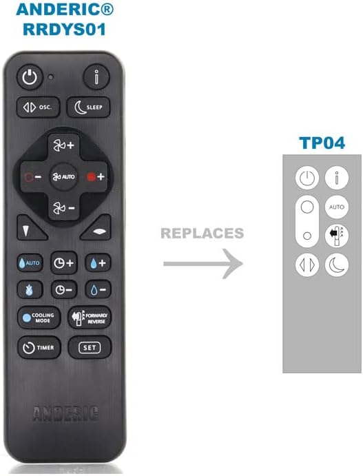 Universal Remote for Dyson TP04 Pure Cool Purifying Fan 969154, 969154-02 - Image 4