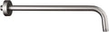 16 Inch Shower Arm with Flange,Stainless Steel 90 Degree Rain Shower Head Extension Arm,Wall-Mounted Shower Head Arm for Fixed Shower Head,Brushed Nickel