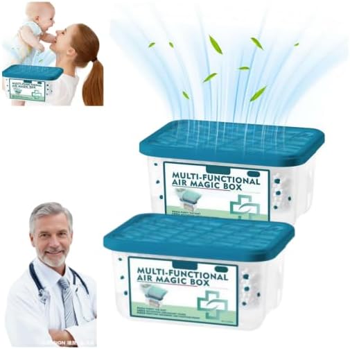 Indoor Air Purification Dust Removal Magic Box, No Electricity & Noise by Unknown