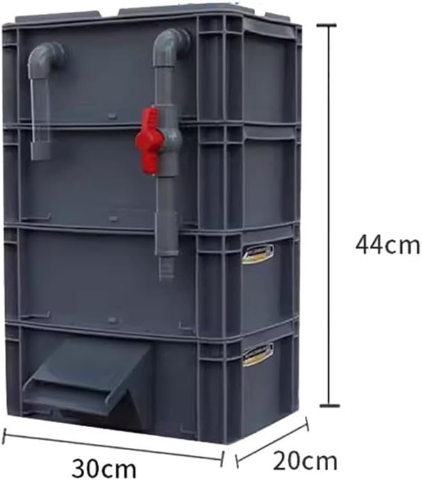 GRRICEPL Fish Tank Filter Box, Waterfall Bio-Filtration Aquarium, Turtle Tank - Image 7