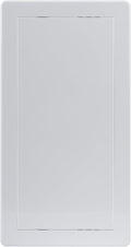 Vent Systems White ABS Plastic Access Panel 6 x 12 Inch (Opening) - Access Door for Drywall, Wall, Ceiling - Electrical, Plumbing Service Wall Hole Cover - Inspection Door - 6.6 x 12.6 Inch (Outer)