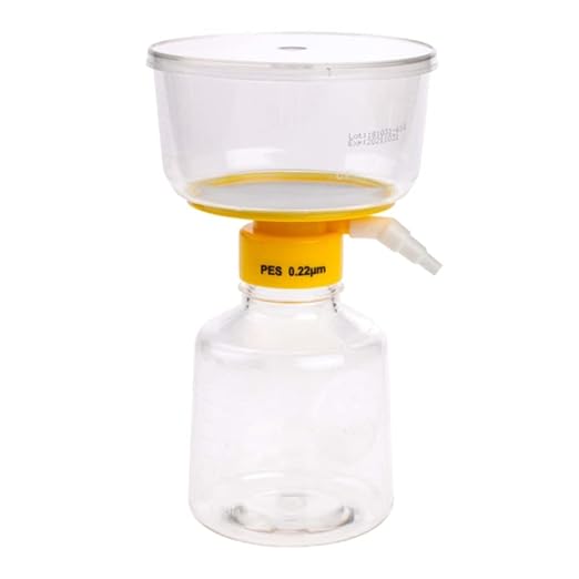 Celltreat 229707 Polyethersulfone Filter System, 500mL Volume, 0.22µm Pore Size by Celltreat