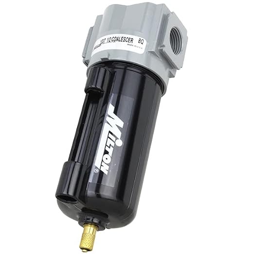 Milton 1037 1/2" NPT Metal FRL Coalescing Filter - Image 2