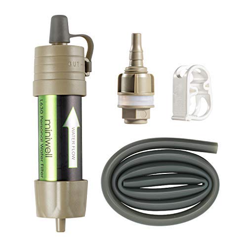 Miniwell Gravity Water Filter Straw by MINIWELL