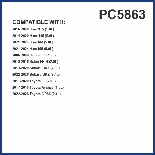 PG PC5863 Cabin Air Filter | Fits 2006-2008 Honda Fit 1.5L; 2013-2016 Scion - Image 2