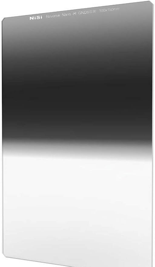 NiSi ND8 100x150mm Reverse GND Filter | 3-Stop Reverse Graduated Neutral by NiSiOpticsUSA