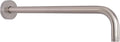 HarJue Shower Arm with Flange and Teflon Tape, Wall Mounted Shower Pipe 304 Stainless Steel Extension Arm for Fixed Shower Head & Handheld (15 Inch, Brushed Nickel)