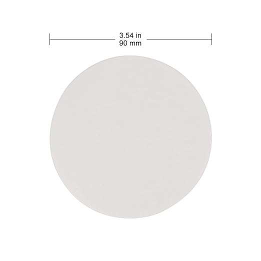 Labasics Qualitative Filter Paper Circles, 90 mm Diameter Cellulose Filter Paper - Image 3