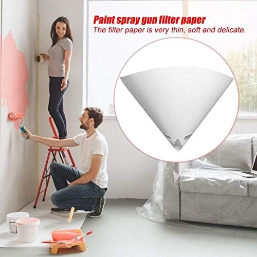 100PCS of Paper Paint Strainers - Image 3