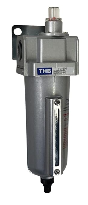 1/2" NPT Industrial Coalescing 0.01u Micron Filter Removes 99.98% of Oil by Unknown