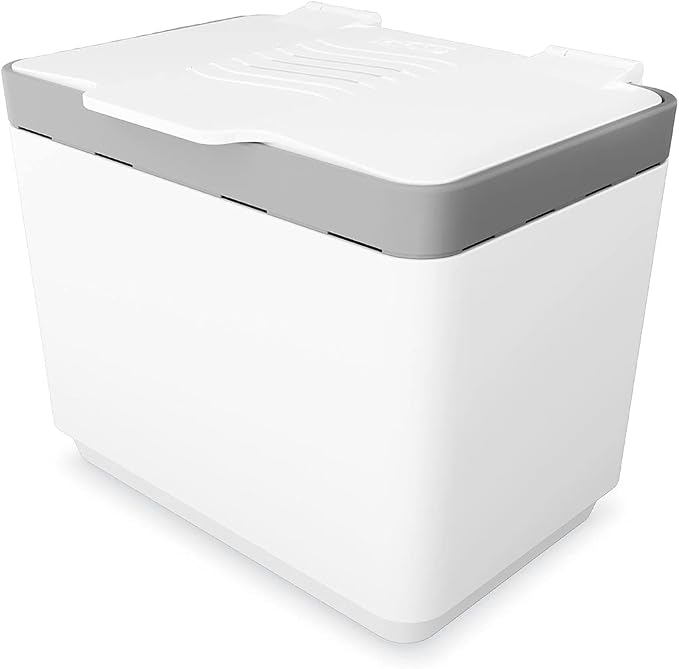 Glad Compost Bin for Kitchen, 1.5 Gallon | Plastic Container by GladTrashFoodStorage