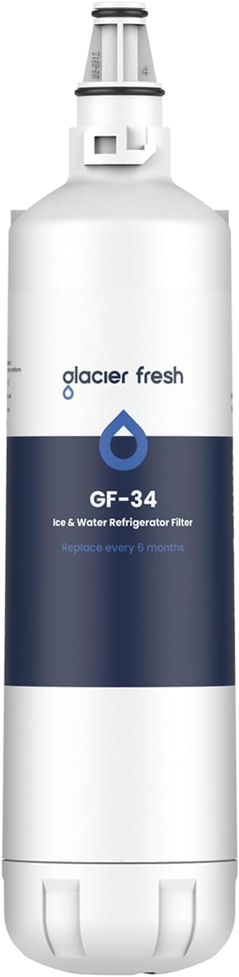 GLACIER FRESH Replacement for 7012333 Ice Maker Water Filter, Compatible by GLACIERFRESH