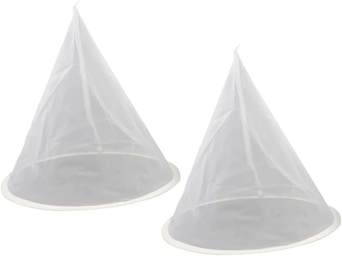 KICHOUSE 2pcs Gauze Filter Net for Honey Fine Mesh Honey Strainer Tool for Home by kichouse
