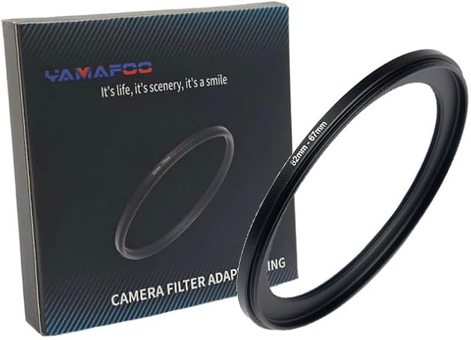 82mm to 67mm Step-up Adapter Rings, Step Up Ring, Step-Down Rings Filter Ring by YAMAFOO