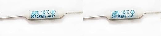 115C, 115C Fuses, Microtemp Thermal Fuse Axial Type 122 TF Cutoff 115C 2A 250V - Image 4