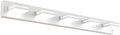 SineRise LED Modern Bathroom Vanity Light Fixtures (5-Light, 40-Inch, Dimmable), Matte White Modern Acrylic Bathroom Wall Lighting Fixtures Over Mirror (Cool White 6000K)