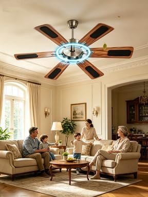 Ceiling Fan Air Purifier Pad, Activated Coconut Shell Carbon Fan Filter - Image 2