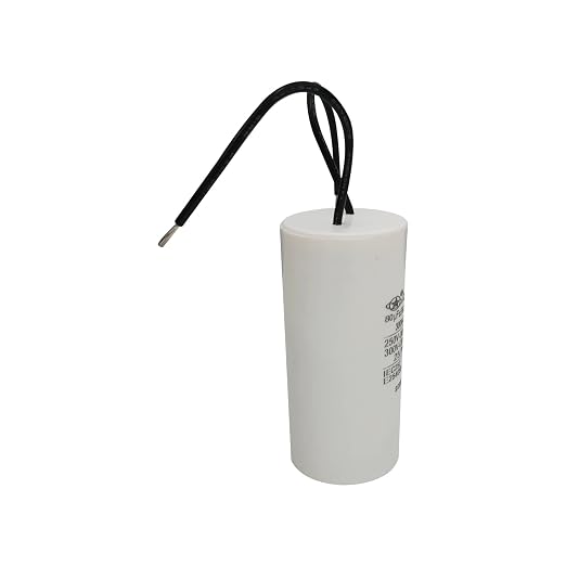 YATAI CBB60 Capacitor 80uF 300V AC, 2-Wire Capacitor, 1.73 x 3.74 in Cylinder - Image 4