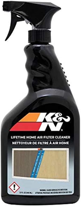 K&N HVAC Filter Cleaner: 32 Oz Spray Bottle Filter Cleaner and Refresher; by KNEngineeringInc