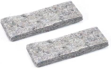 (2 Pack）26517 Compressor intake Filter Felt Fits Sears Craftsman DeVilbiss by Duheri