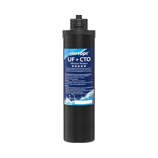 VORTOPT Q5-UF-M Replacement Water Filter Cartridge by Vortopt