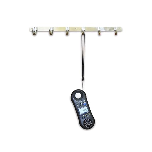 Air Velocity Meter with Temperature, Humidity & Lux Sensors - Image 5