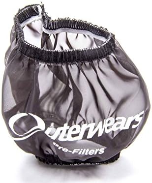 Outerwears 3" OD Black Shielded Breather Pre Filter P/N 10-1018-01 - Image 2