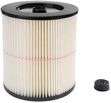 17816 9-17816 Red Stripe Vacuum Cartridge Filter Compatible Craftsman Shop Vac by GHM