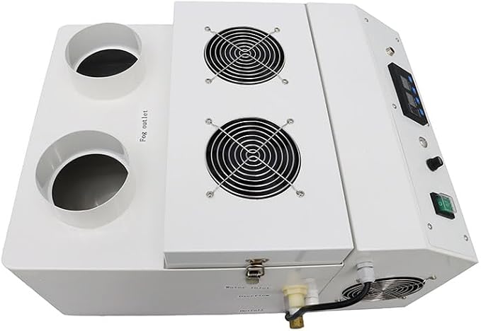 Industrial Ultrasonic Humidifier Cooler Sprayer 9kg/h Portable Continuous Cool by HayWHNKN