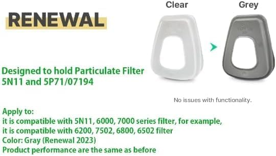 Respirator Filter Retainer Compatible - Image 2
