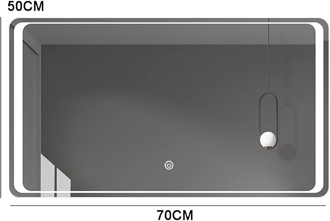 Backlit LED Illuminated Bathroom Mirror - Image 6