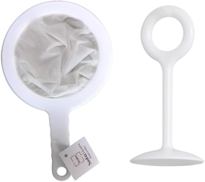 Kitchen Ultra-Fine Nylon Mesh Strainer I Filter Spoon Sieve - Image 4