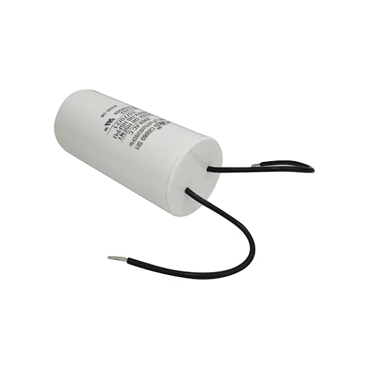 YATAI CBB60 Capacitor 80uF 300V AC, 2-Wire Capacitor, 1.73 x 3.74 in Cylinder - Image 5