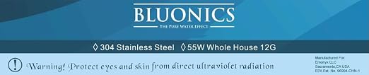 55W UV Ultraviolet Light Plus Sediment & Carbon Well Water Filter Purifier - Image 5