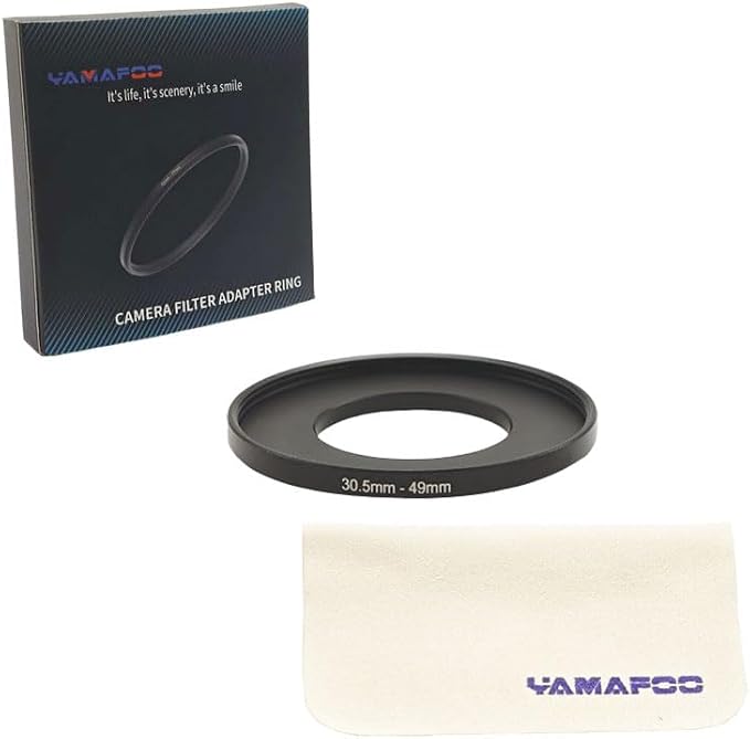 YAMAFOO 30.5mm to 49mm Step-Up Ring/Step Down Rings Filter Adapter - Image 2