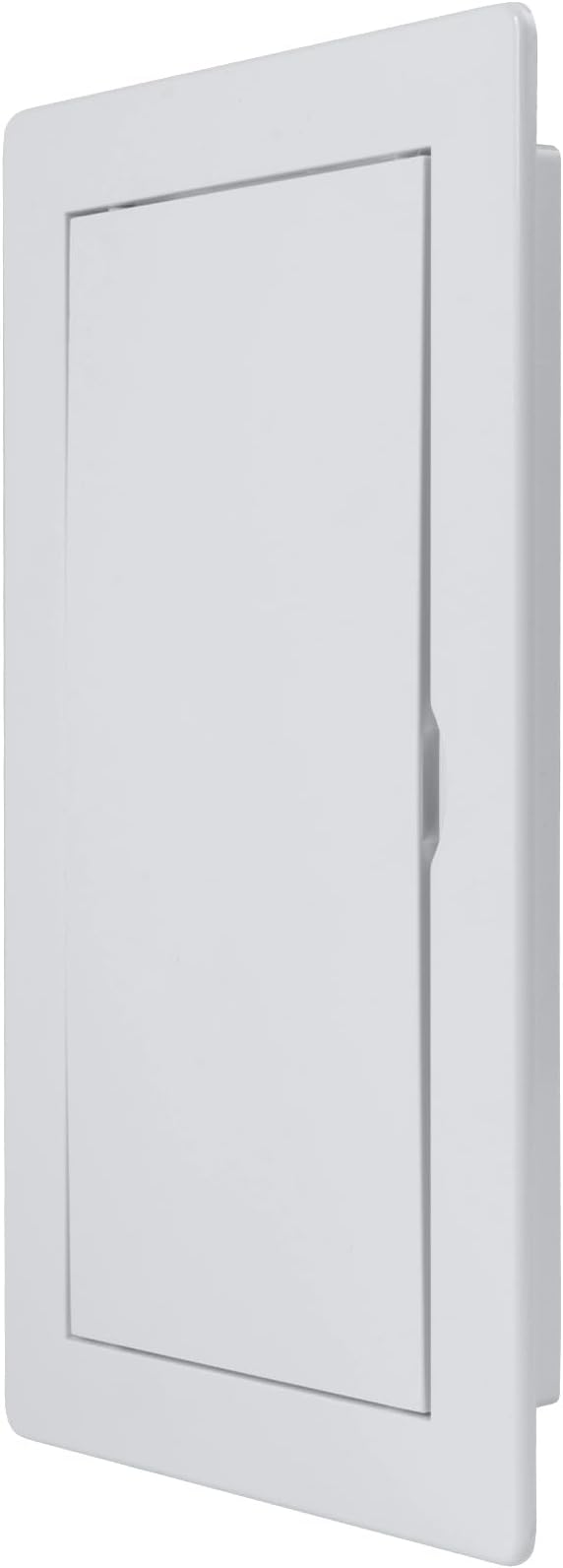 Vent Systems 4x8 Access Panel - Easy Doors ABS Plastic for Drywall, Wall and Ceiling Electrical Plumbing Service Door Cover Exterior Dimensions 5.3x9.3 Inch White 4 x 8/100 200 mm