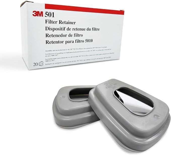 Respirator Filter Retainer Compatible by Unknown