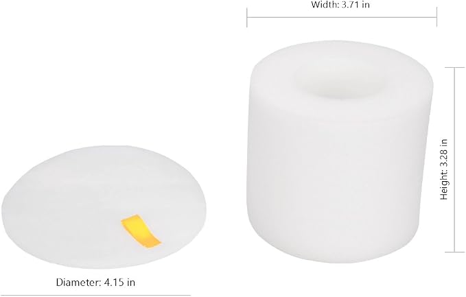 I-clean 2 Packs Replacement NV650 HEPA Foam & Felt Filters - Image 4