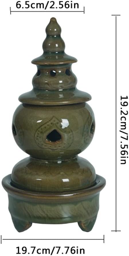 Incense Holder Incense Sticks Sandalwood Stove Celadon Incense Road Retro - Image 2