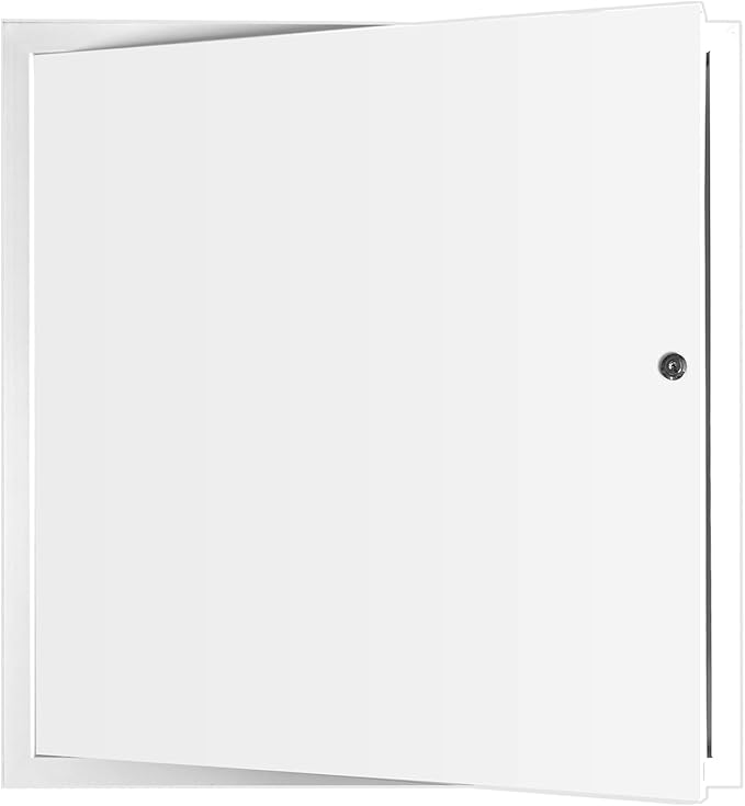 16" x 16" Metal Access Panel, 1MM Thickened Access Panel for Drywall, Aluminum Access Panel for Walls and Ceilings, Rust-Resistant and Easy-to-Install Drywall Access Panel