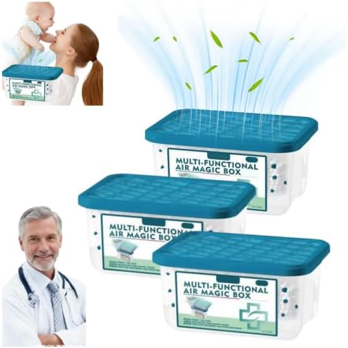 Indoor Air Purification Dust Removal Magic Box, No Electricity & Noise by tkerinse