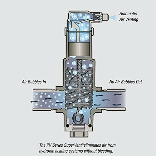 Honeywell Powervent Gold Air Eliminator, 1 1/4 in Npt - Image 4